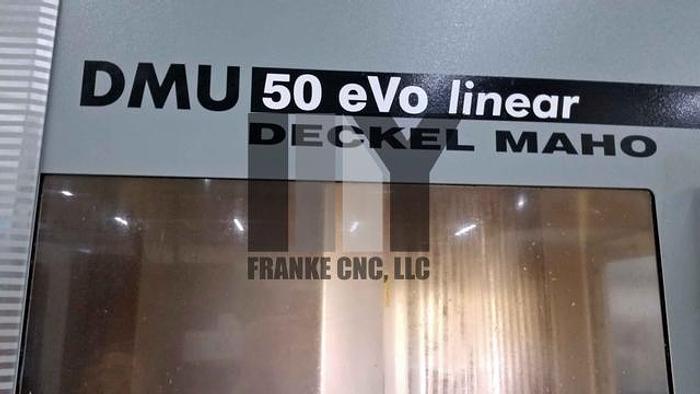 Used DMG MORI DECKEL MAHO DMU 50 eVo linear