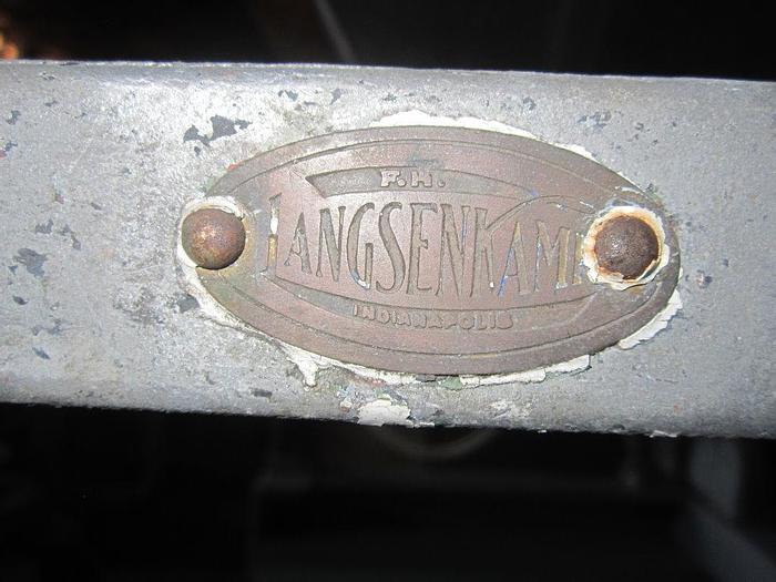 Used Pulper, Finisher, Langsenkamp, Mdl 185, S/st, 1 HP, Paddle #S738909