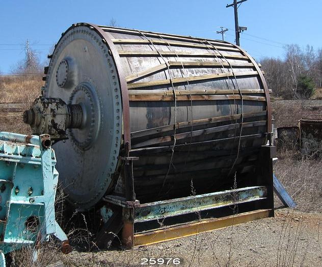 Used Beloit  Yankee Dryer, Diameter 10 Feet (2.5M), Sheet Width 116", Pressure Rating 125 Psi (8.5 Bar), On Skid #25976