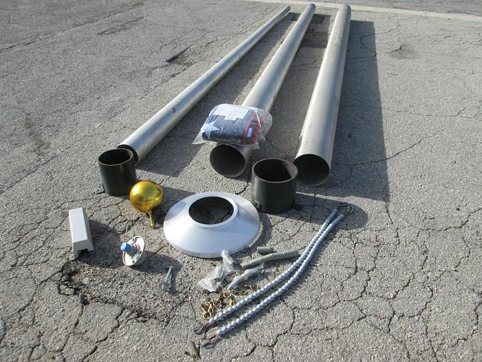Used 55' Flag Pole and Flag