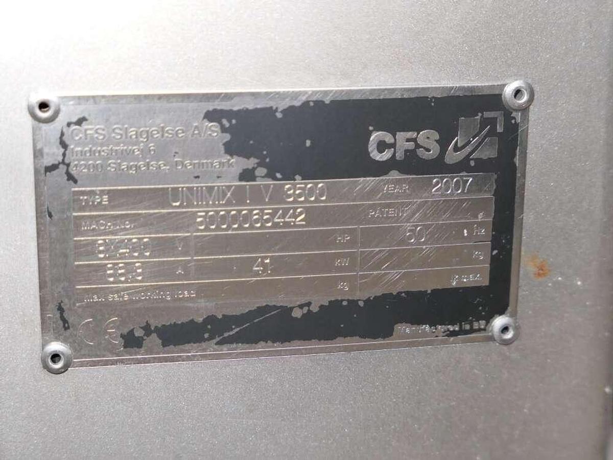 Used CFS vacuummixer
