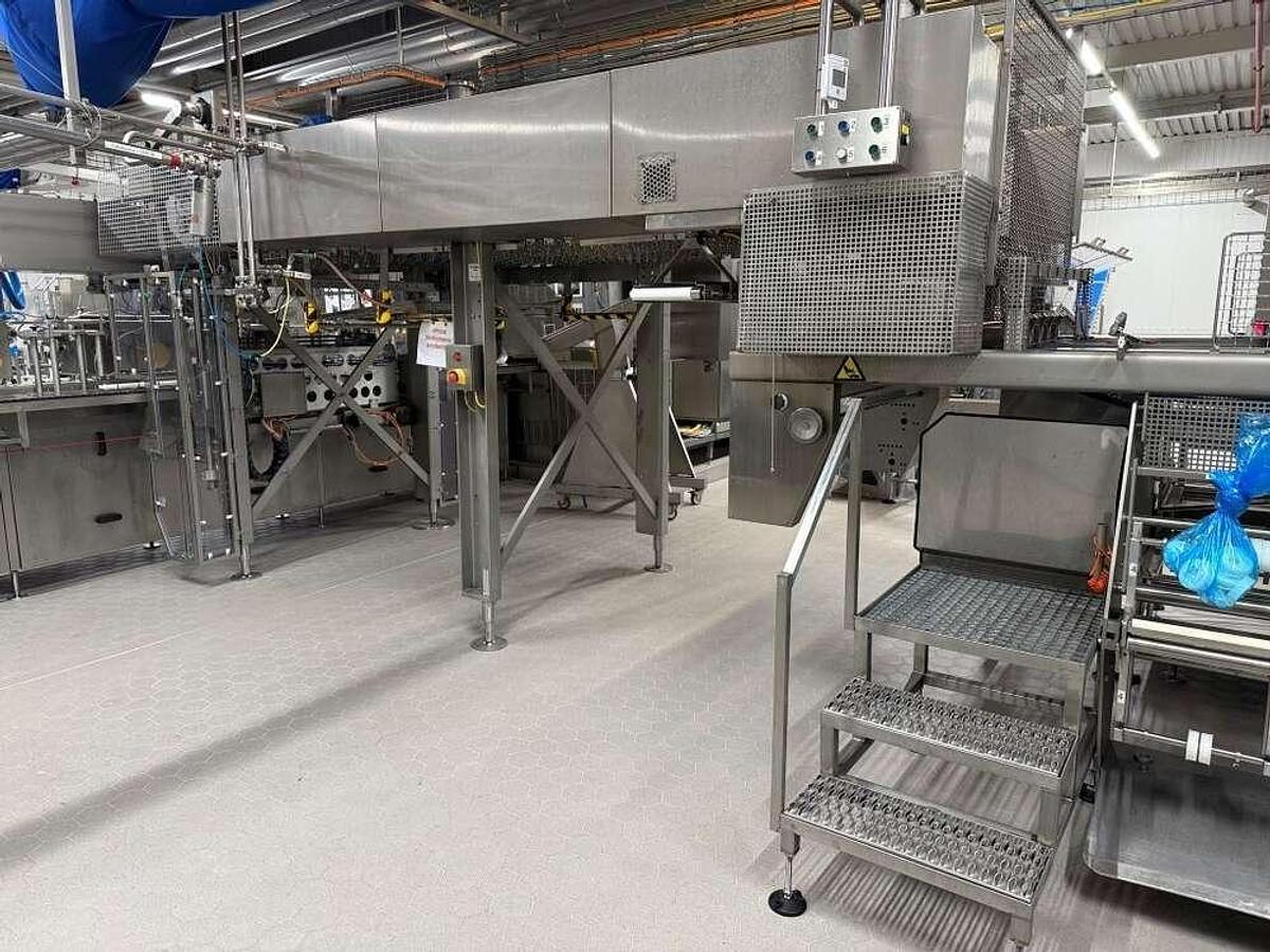 Used Tetra Pak Laval Food Hoyer ice cream sandwich line