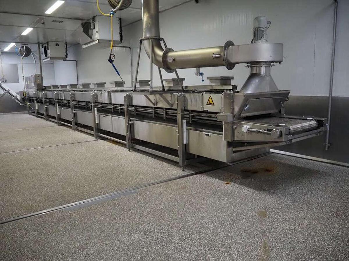 Used CES nitrogen freezing tunnel