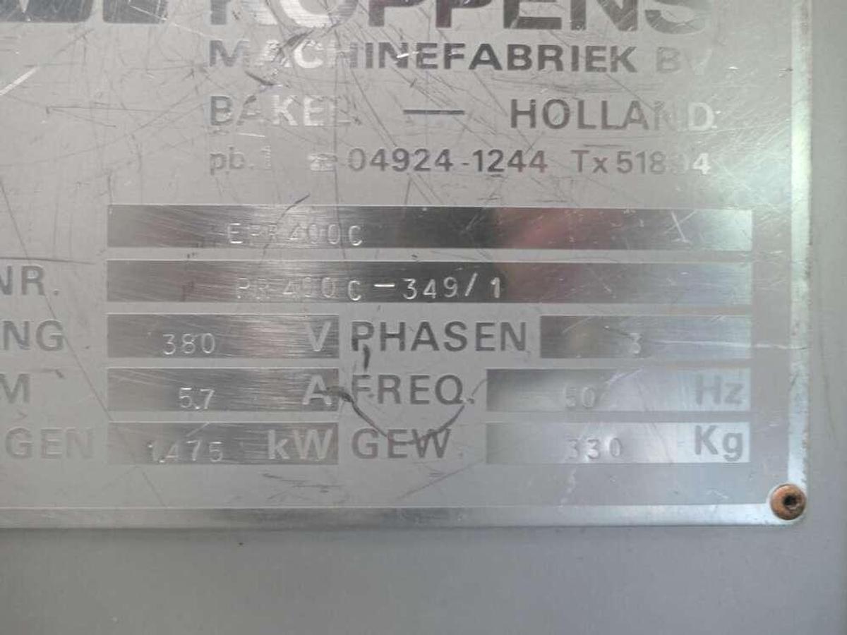 Used Koppens breading machine