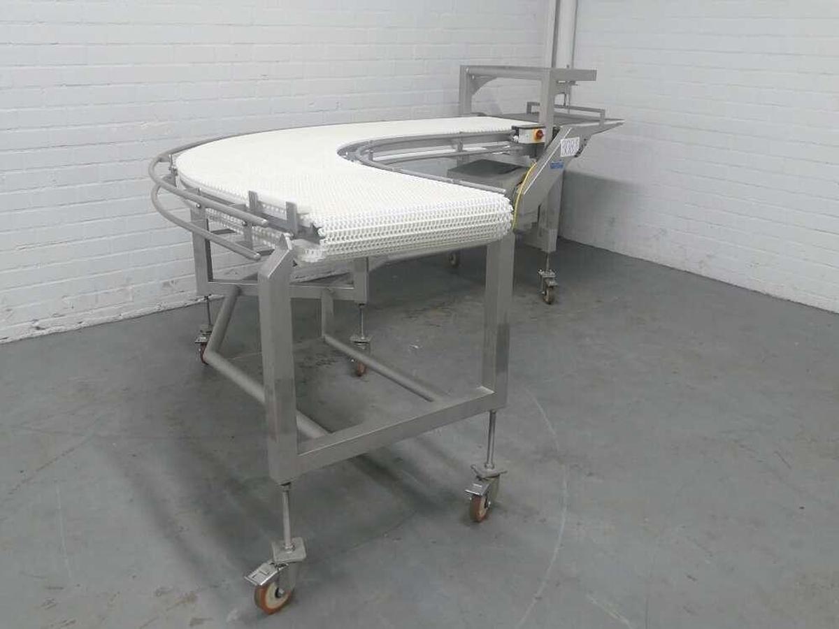 Used Hellings curve conveyor