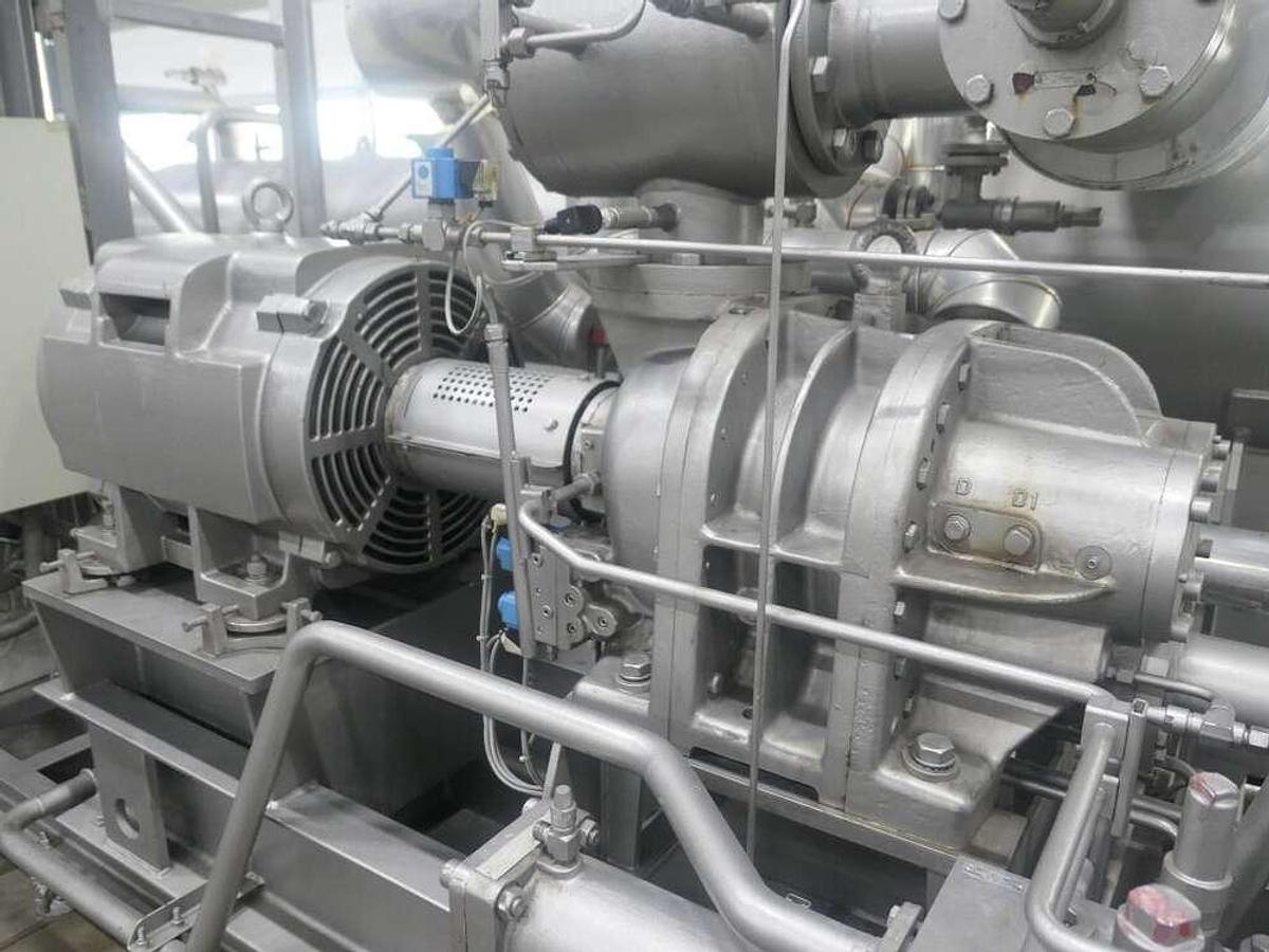 Used JBT FoodTech compressor rack