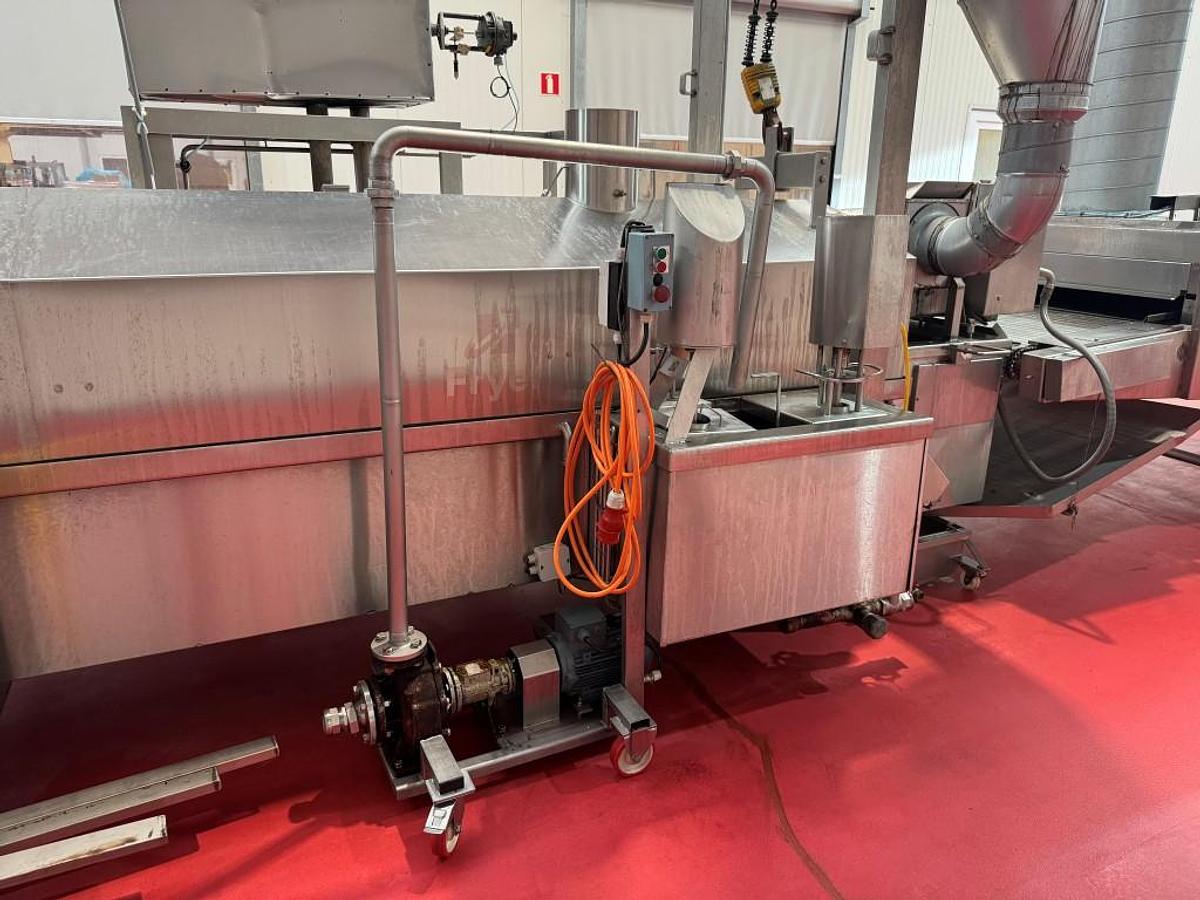 Gebruikt CFS frying line for small products