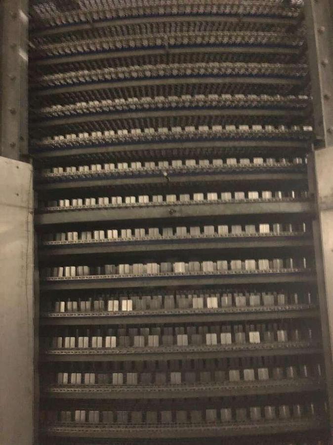 Used Heinen Artic spiral freezer