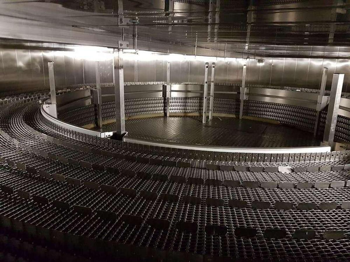 Used Frigoscandia spiral freezer