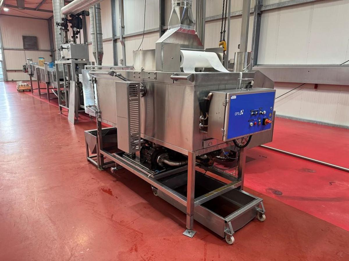 Gebruikt CFS frying line for small products