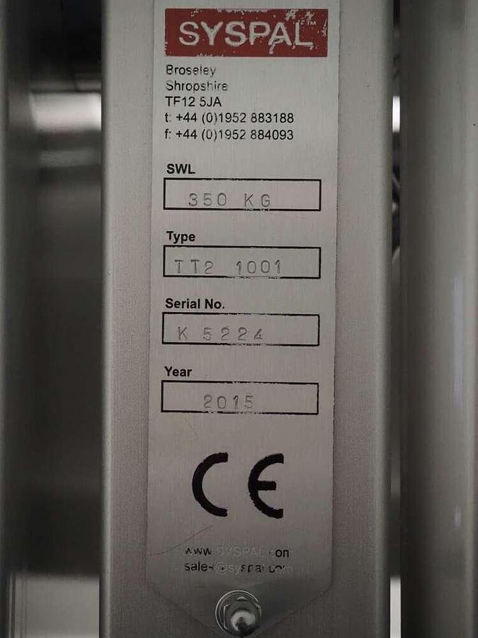 Gebruikt Syspal eurobin tumbler