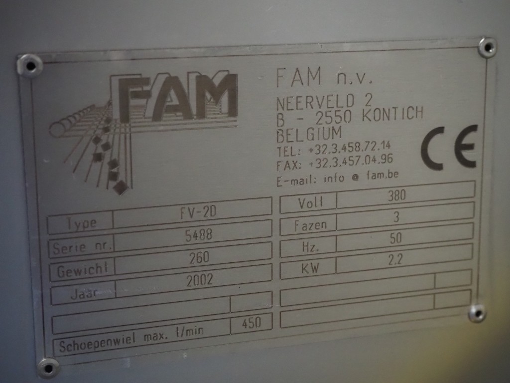 Gebruikt 2002 FAM FV-2D