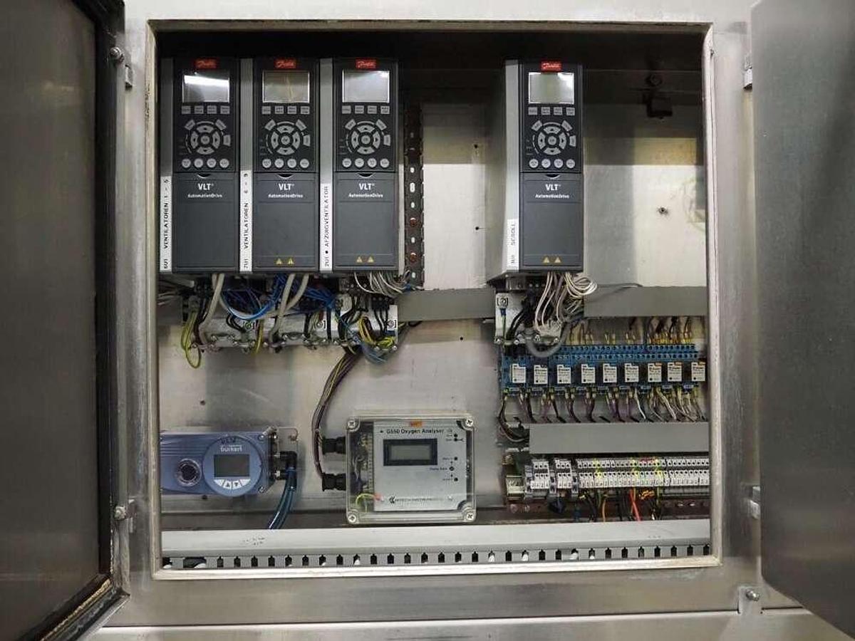 Used CES nitrogen freezing tunnel