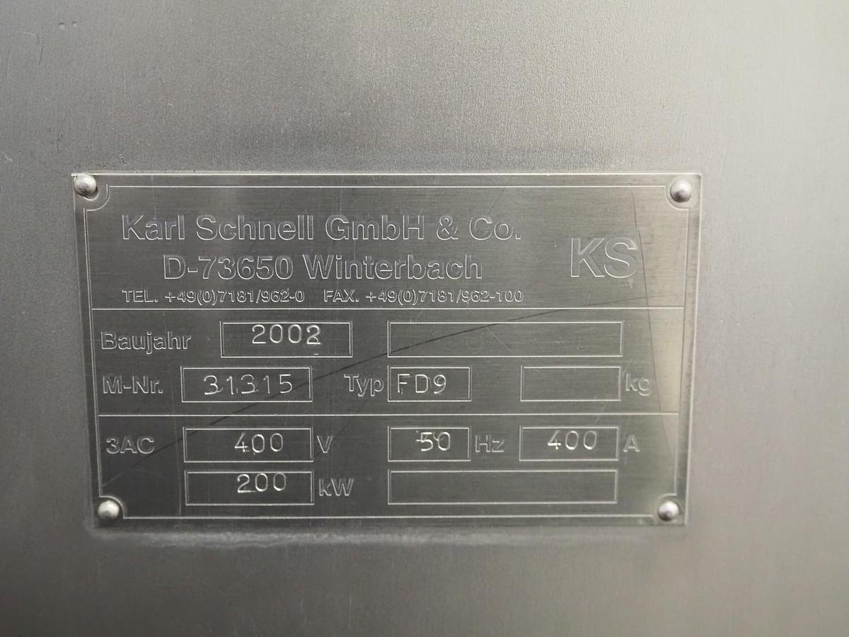 Gebruikt Karl Schnell emulsifier