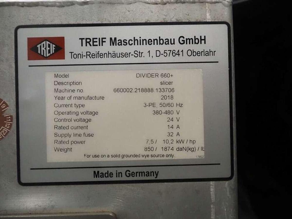 Used Treif / Variovac slicing and packaging line
