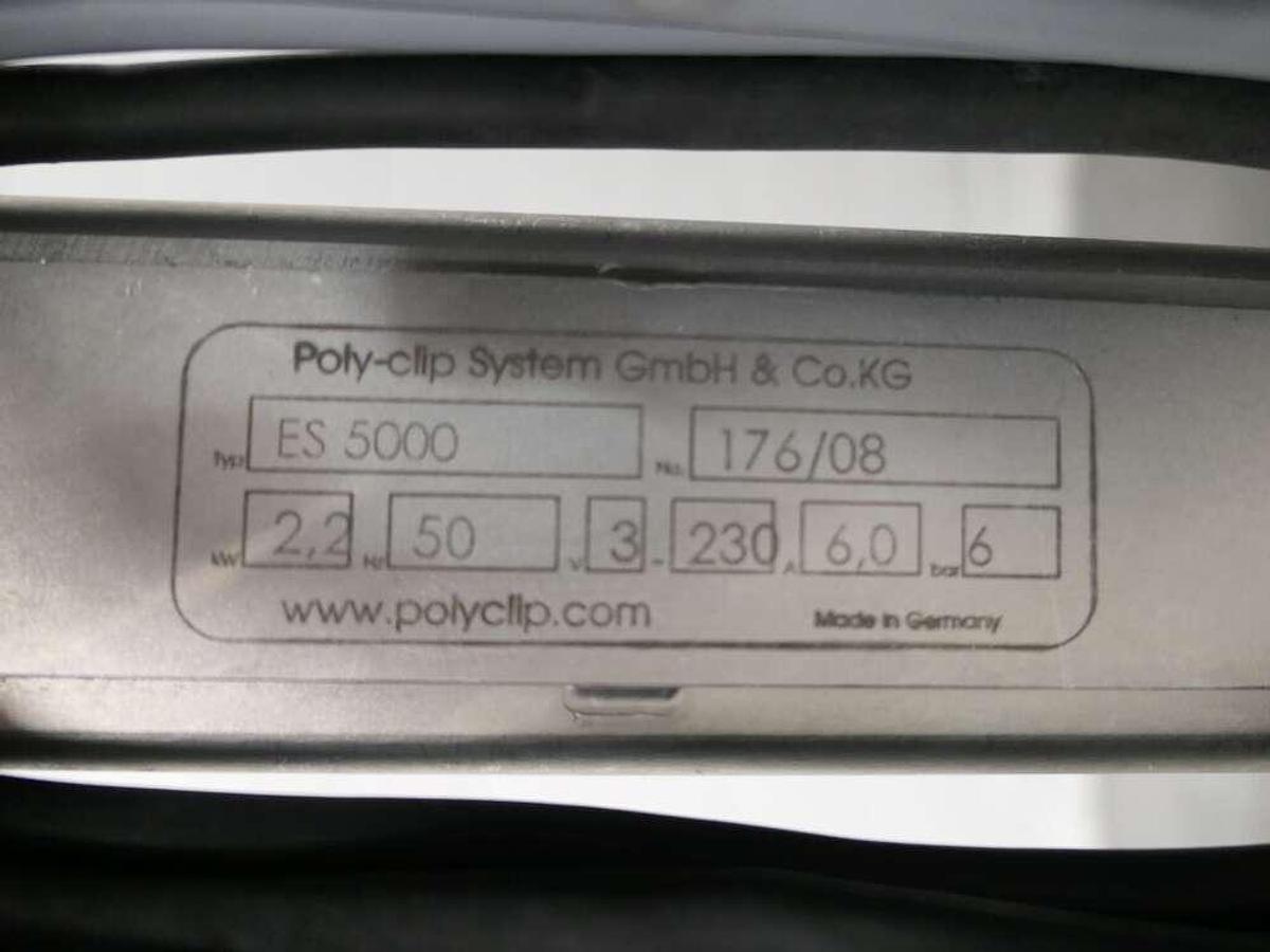 Used Poly Clip labelling system