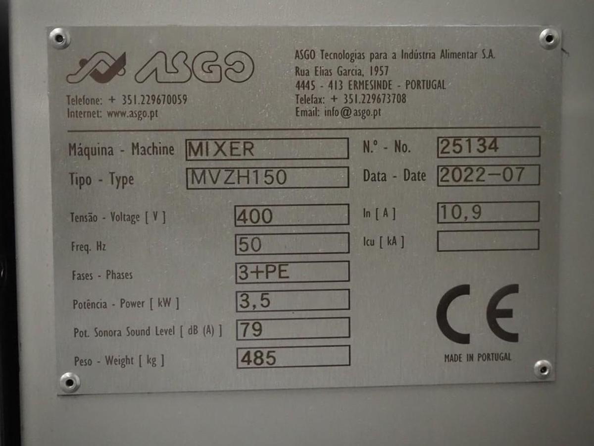 Gebruikt 2022 ASGO MVZH150