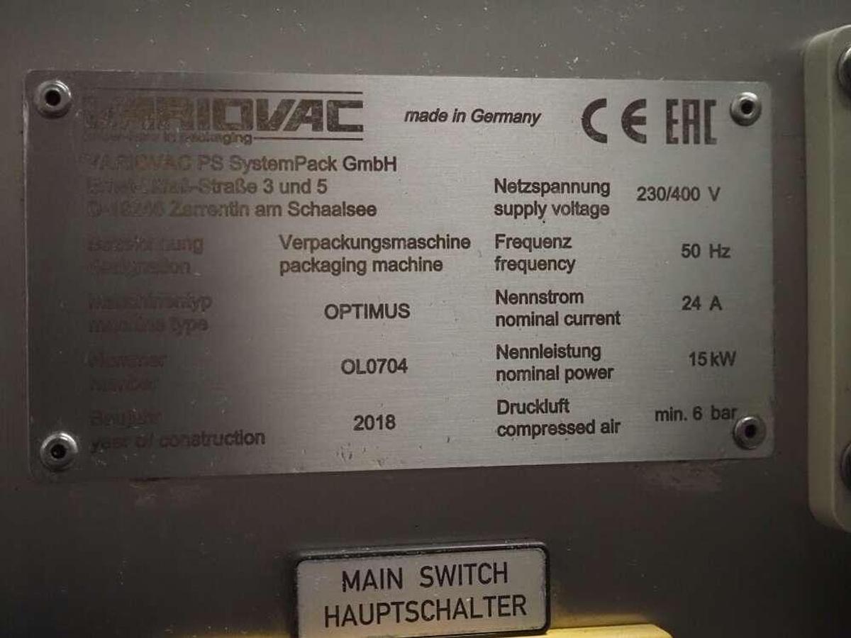 Used Treif / Variovac slicing and packaging line