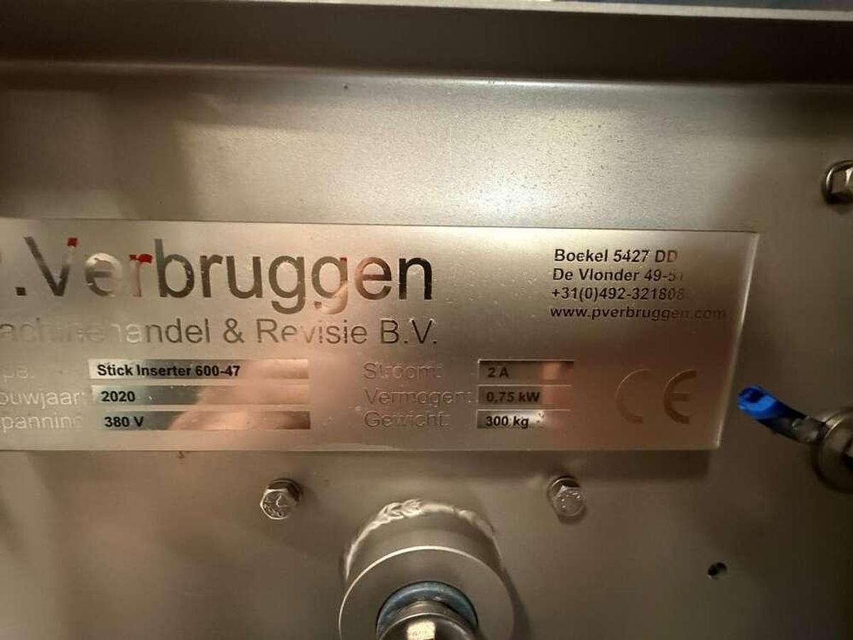 Used Verbruggen stick inserter