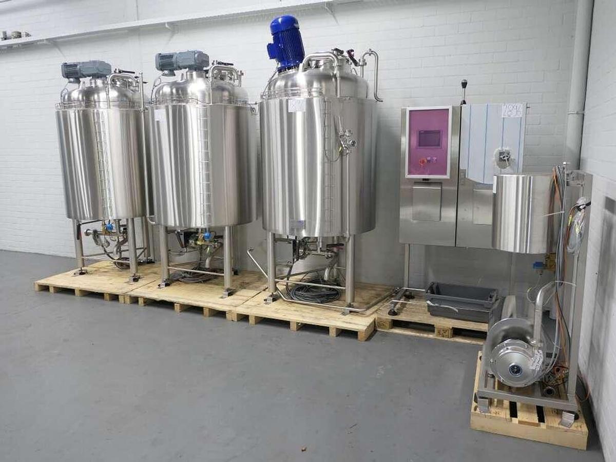Used Packo batter mixing installation