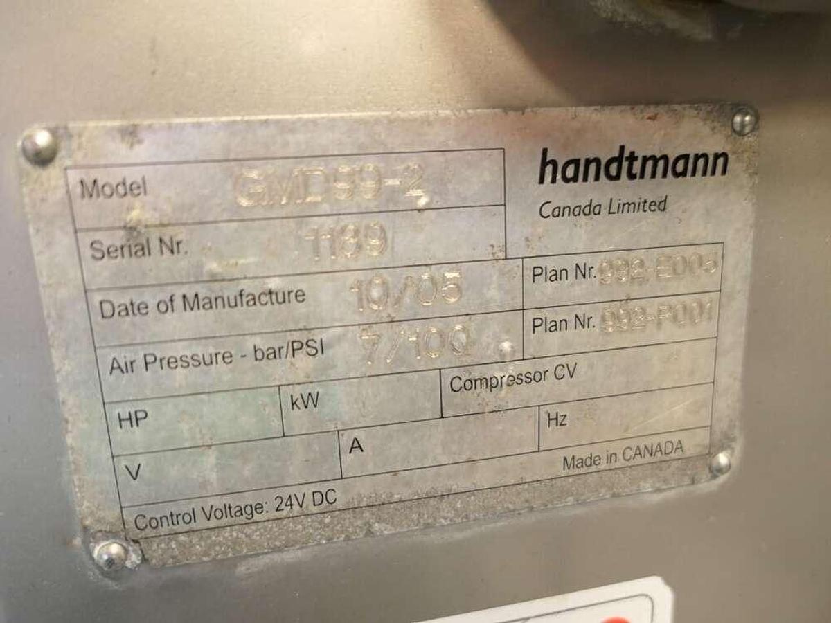 Gebruikt Tramper filling- and traysealing line