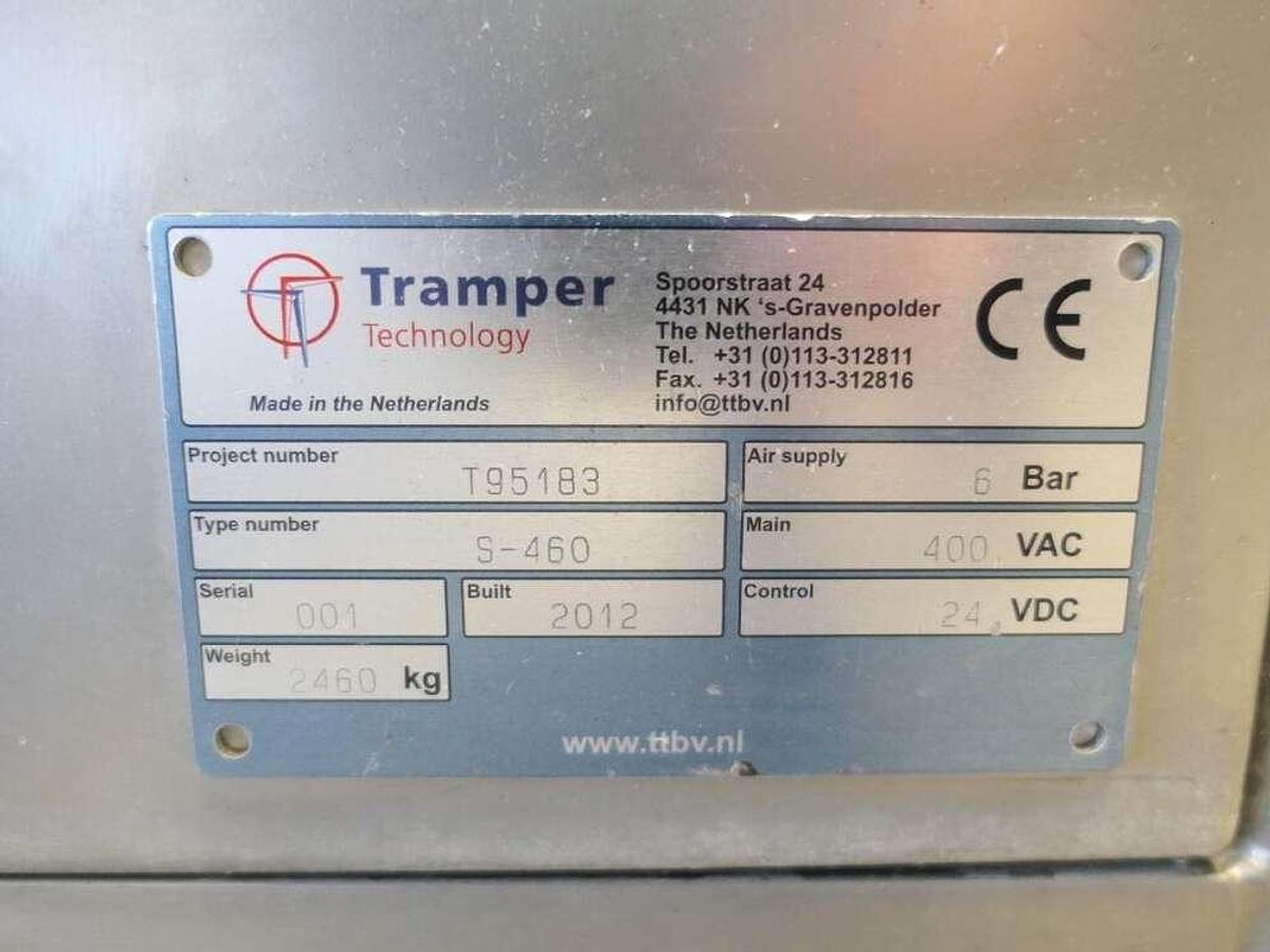 Gebruikt Tramper filling- and traysealing line