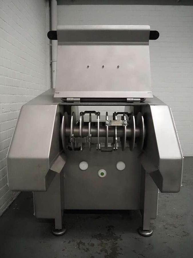 Used Lakidis frozen block flaker