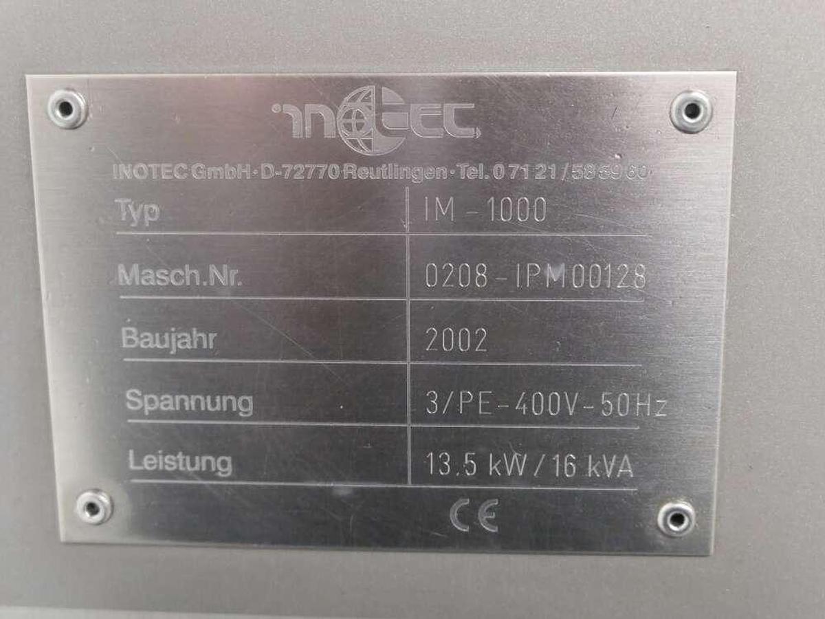 Used Inotec paddle mixer