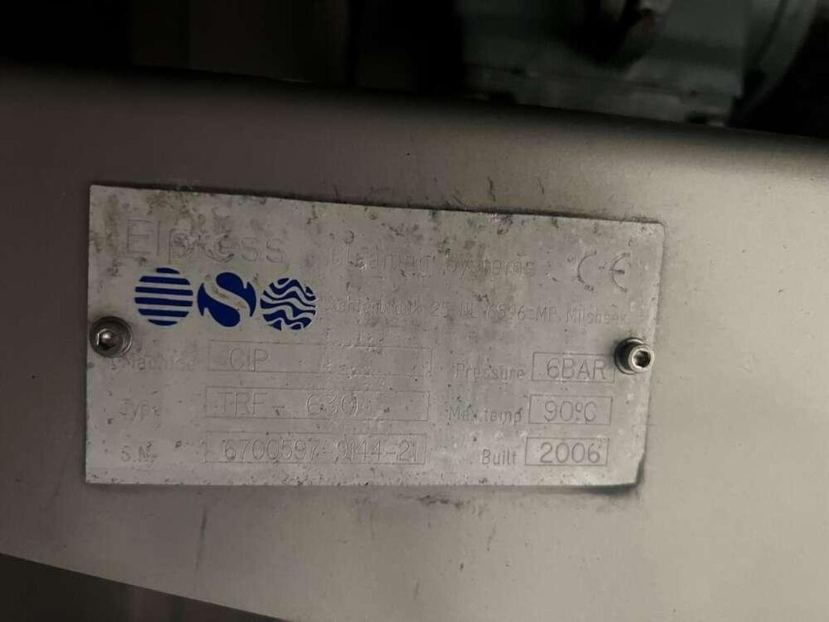 Used Marel / Elpress cleaning system for RevoPortioner