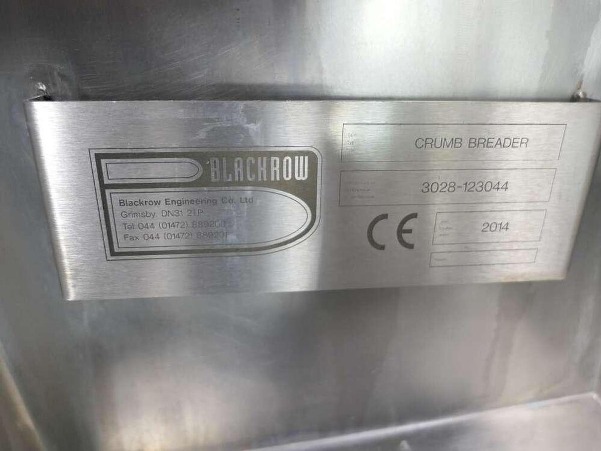 Used Blackrow drum coating machine
