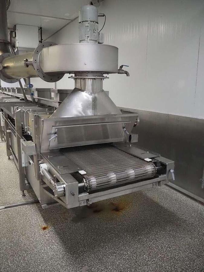 Used CES nitrogen freezing tunnel