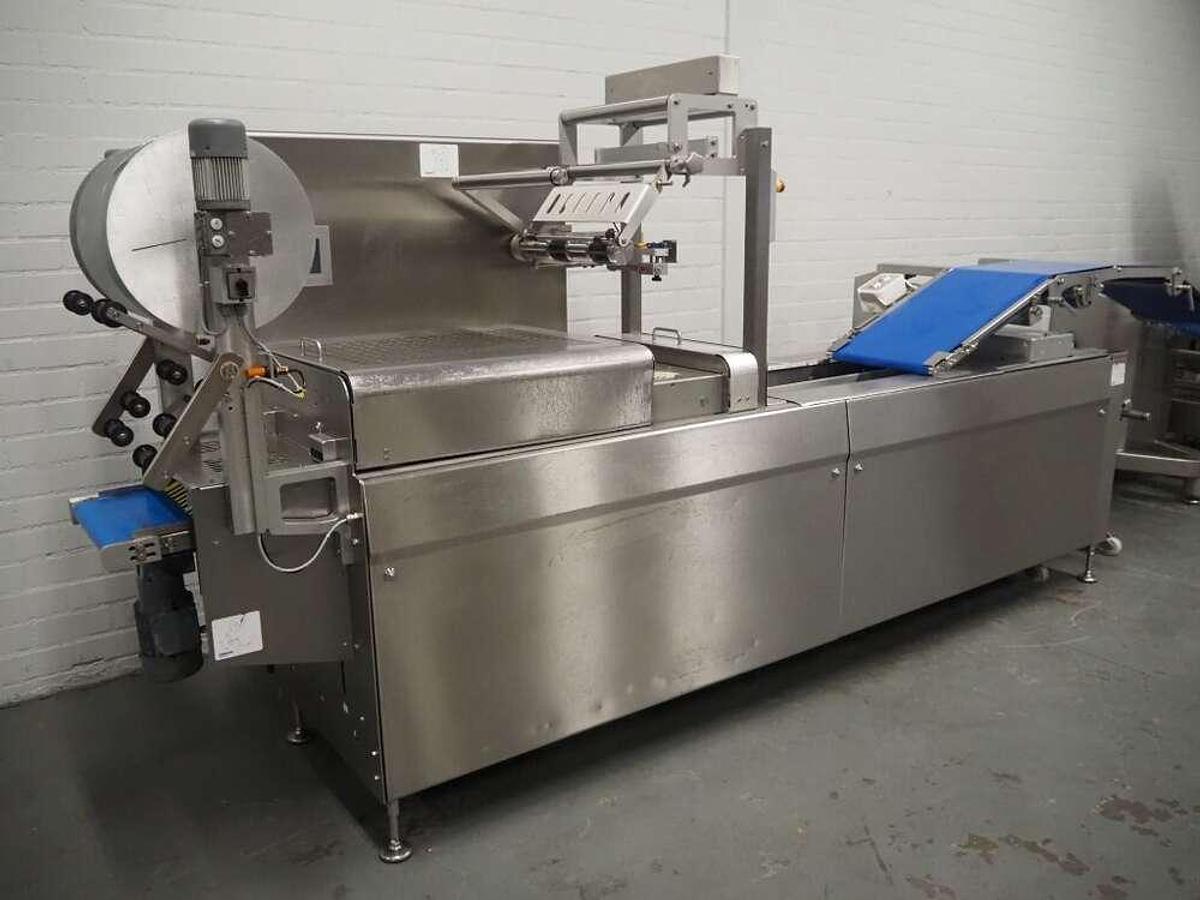 Used Treif / Variovac slicing and packaging line