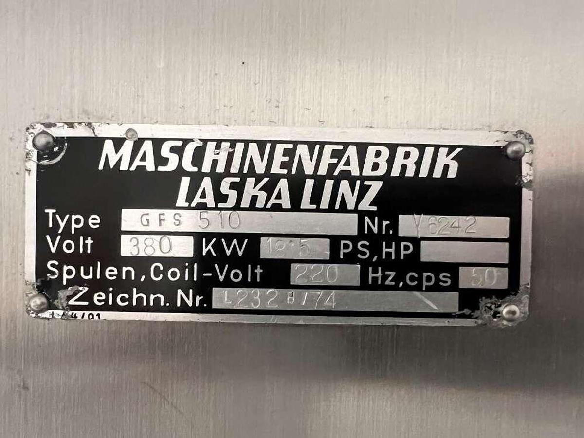 Used Laska frozen block flaker