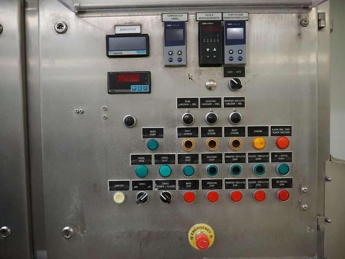 Used CES nitrogen freezing tunnel