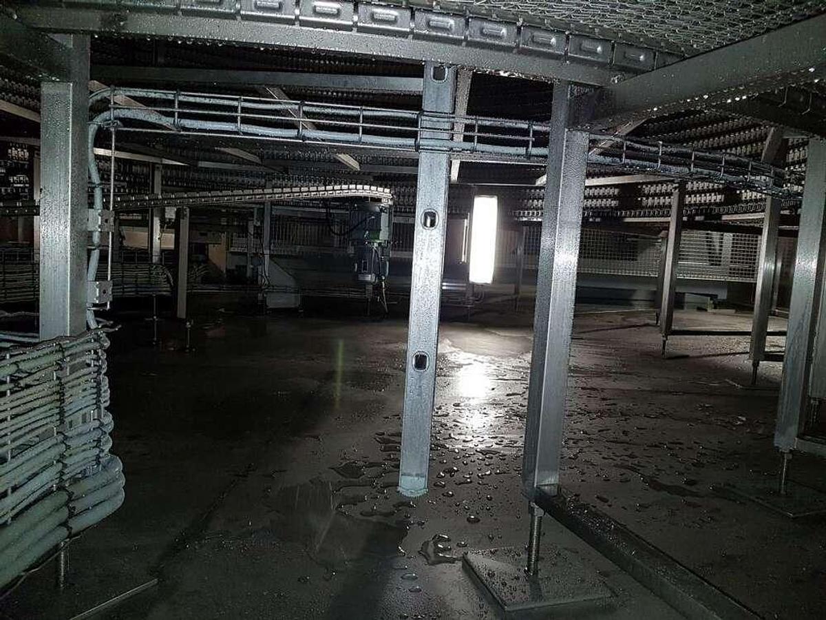 Used Frigoscandia spiral freezer