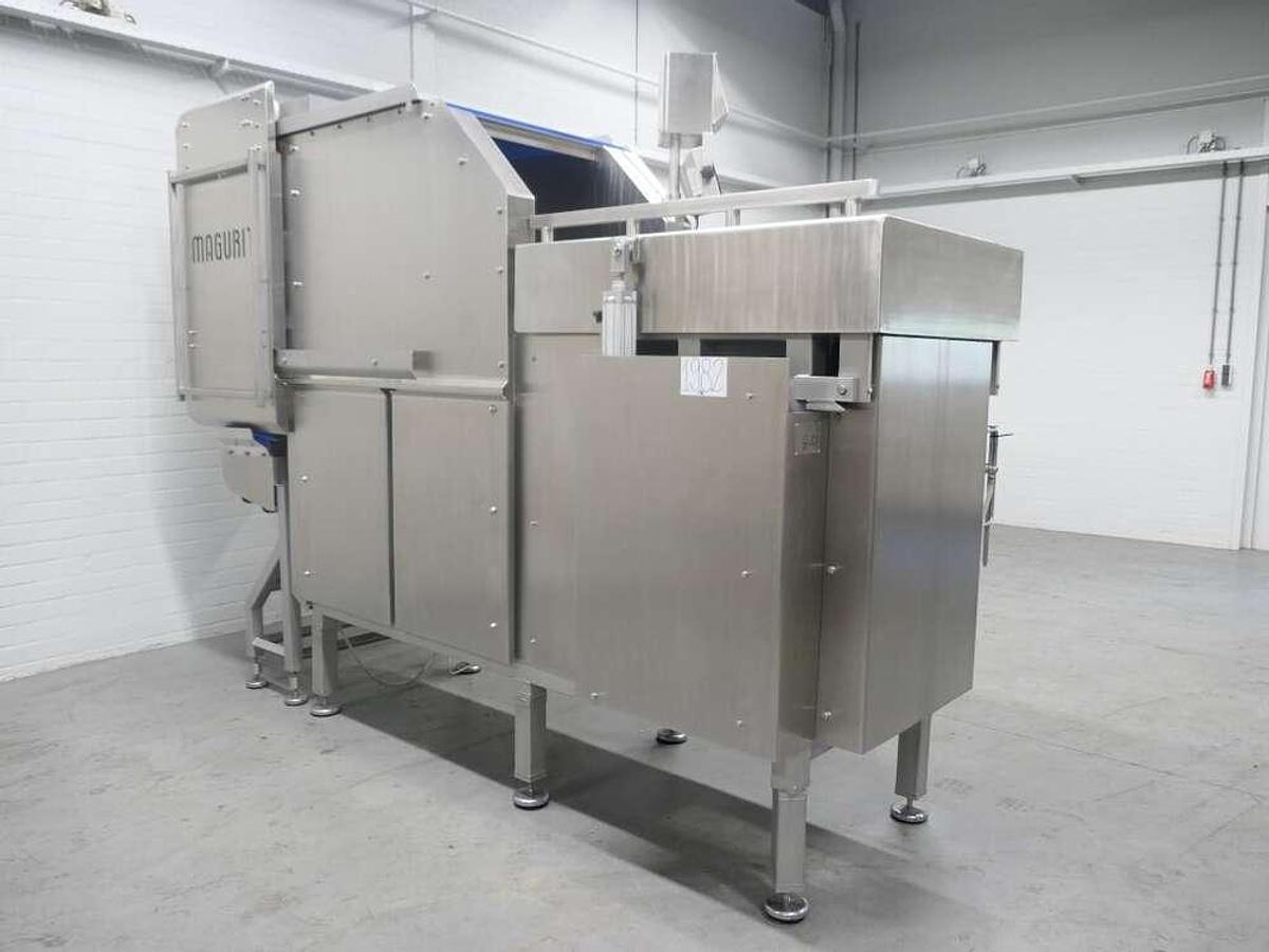 Used Magurit 3D cutting line for frozen products