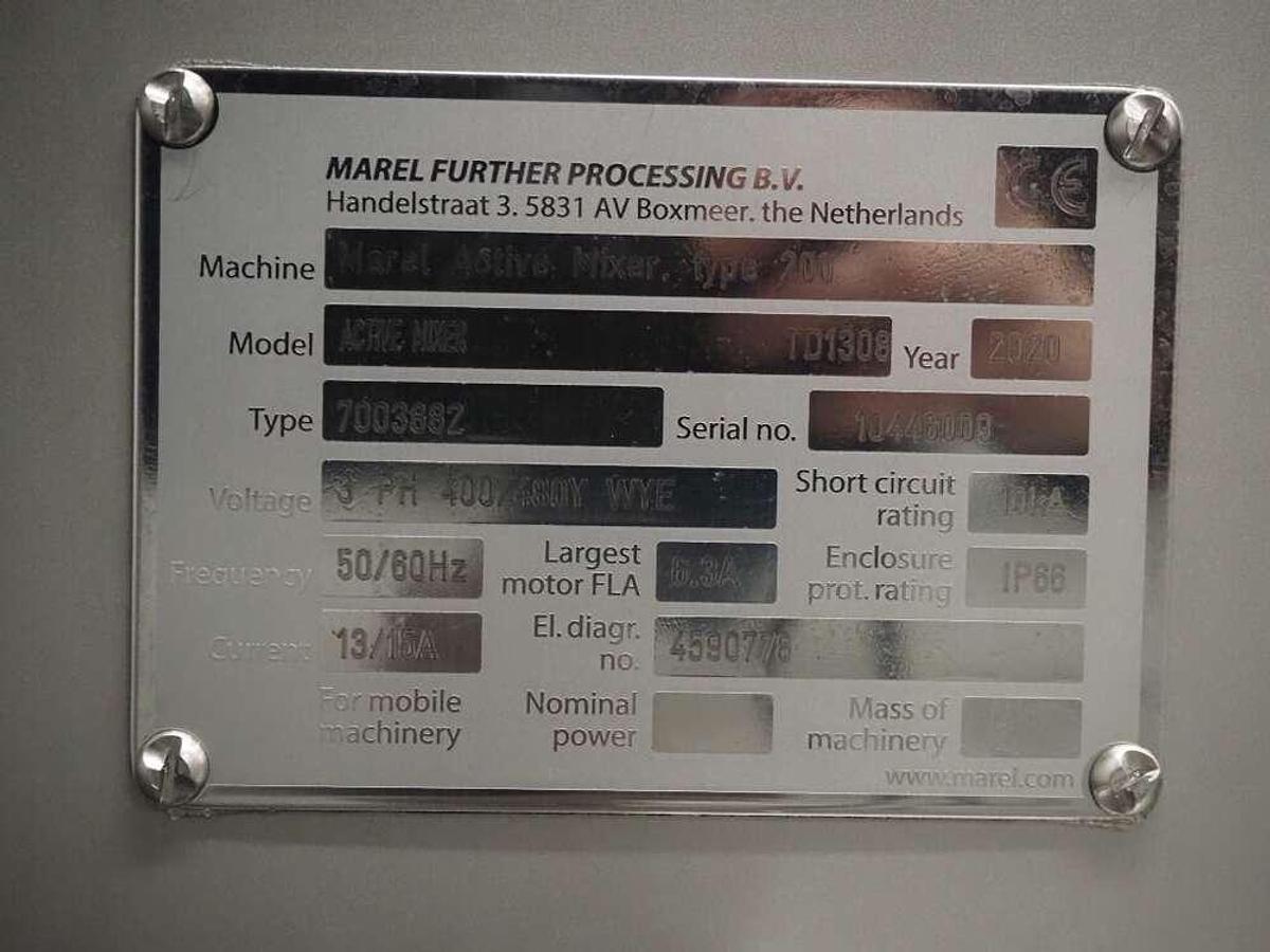 Used Marel battermixer