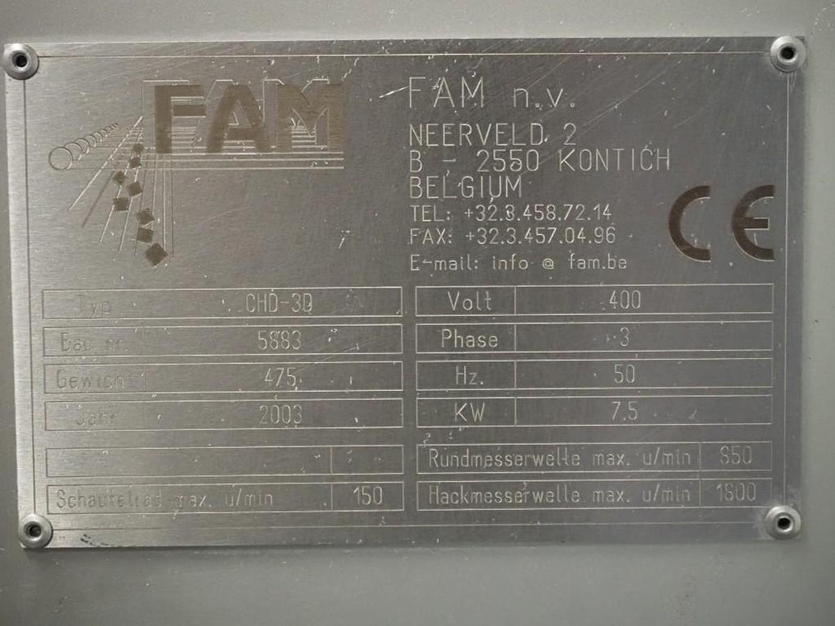 Gebruikt 2003 FAM CHD-3D