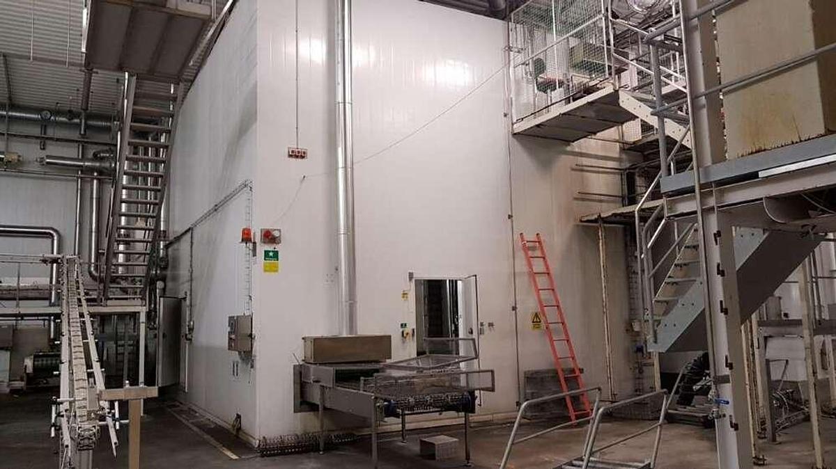 Used Heinen Artic spiral freezer