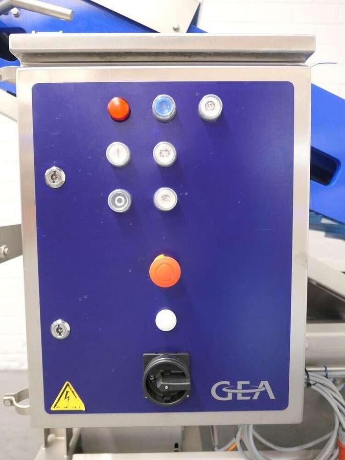 Used GEA infeed conveyor