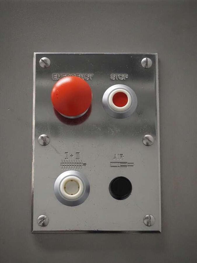 Used Lakidis frozen block flaker