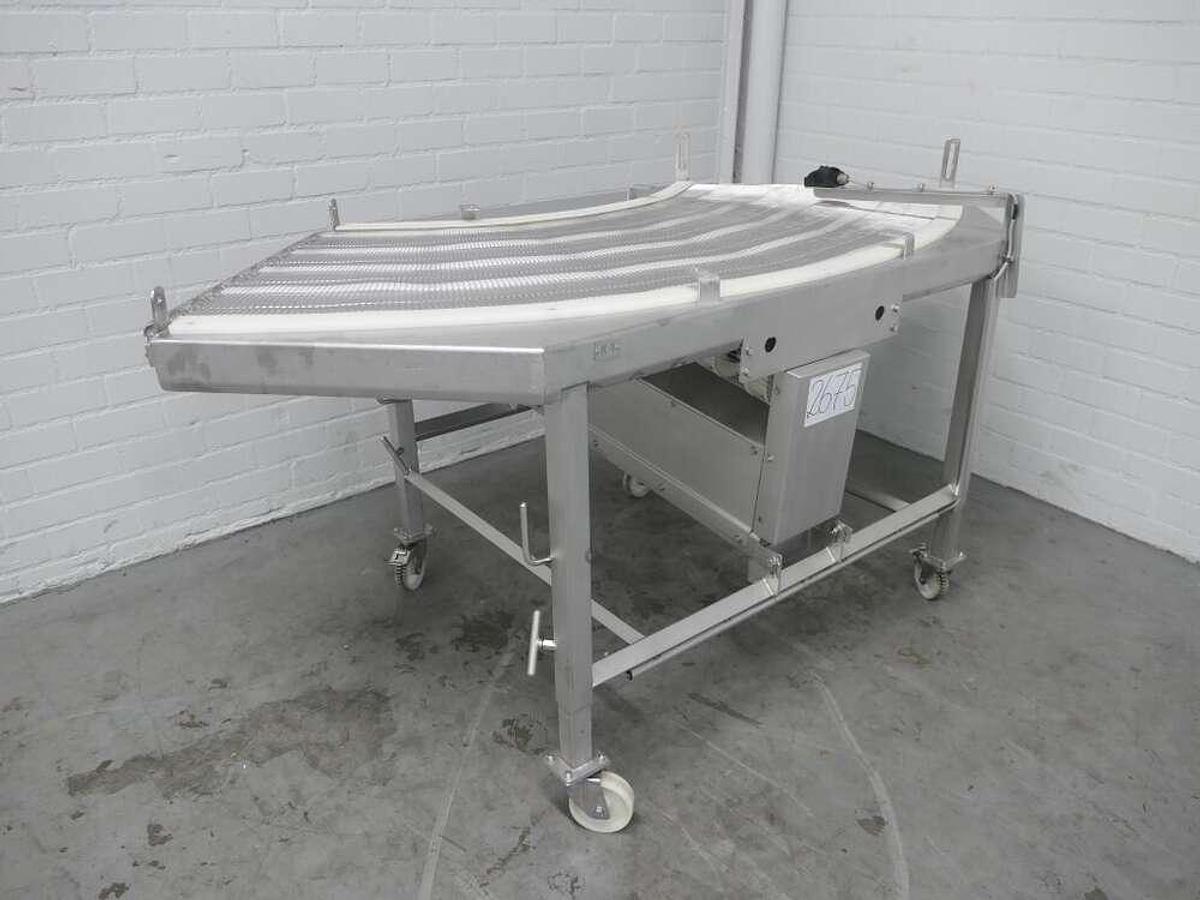 Used Wittkamp curve conveyor