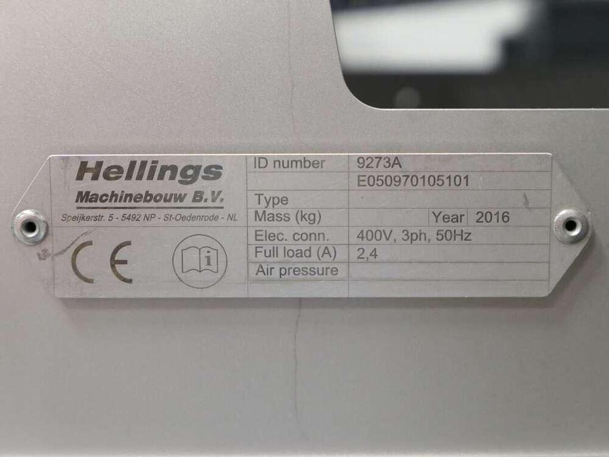 Used GEA flip-over drip-off conveyor