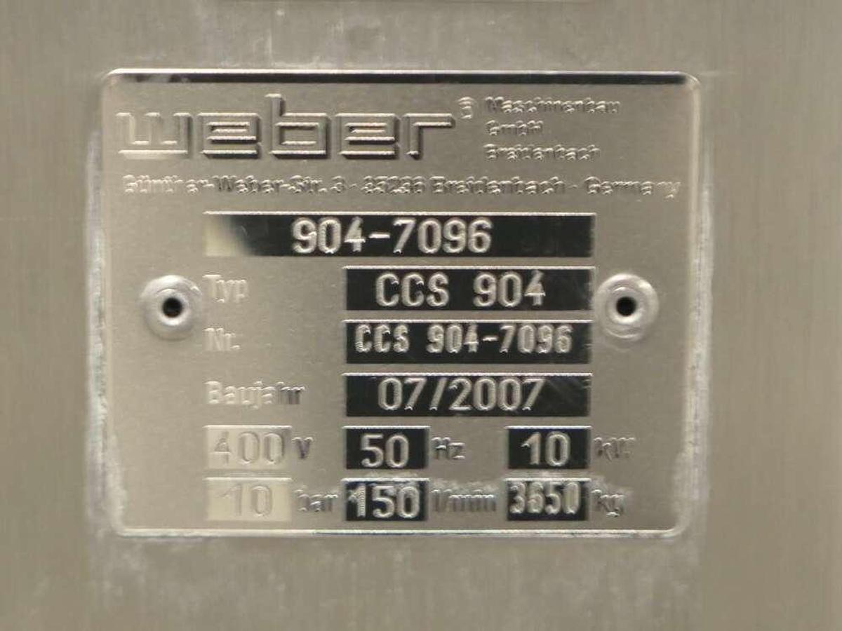 Used Weber slicing / packaging line