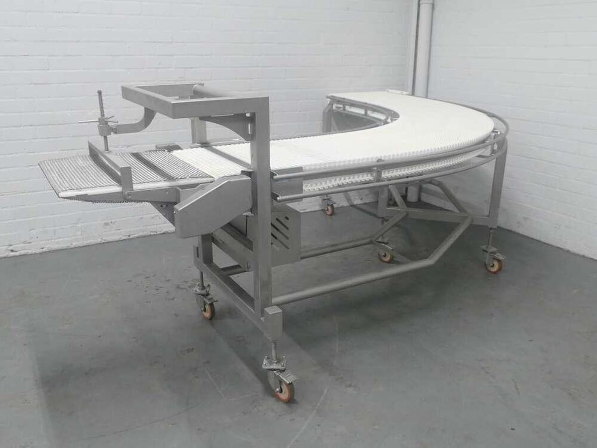 Used Hellings curve conveyor
