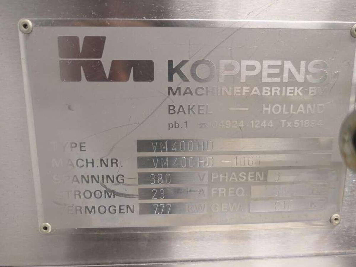 Gebruikt Koppens forming machine
