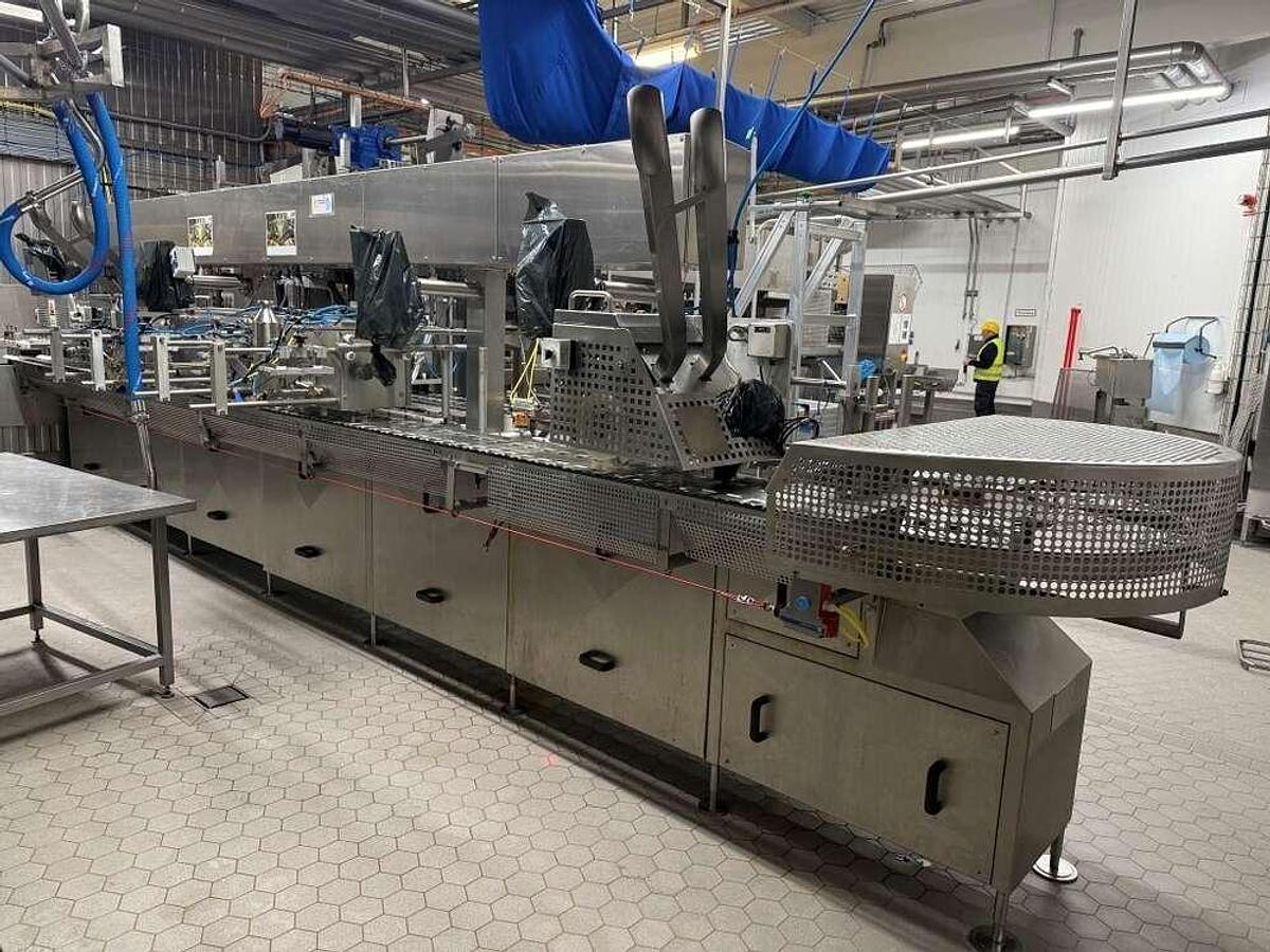 Used Tetra Pak Laval Food Hoyer ice cream sandwich line