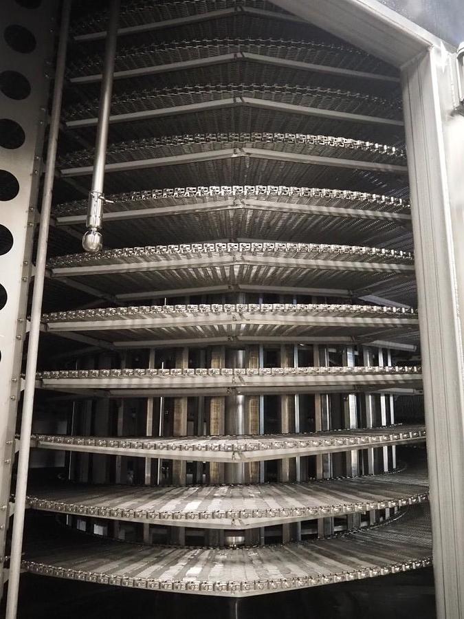 Gebruikt Unitherm spiral oven and spiral freezer
