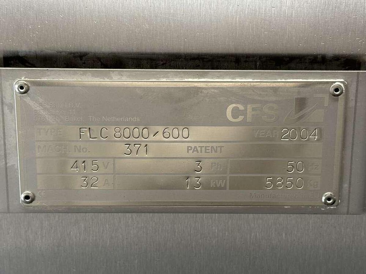 Used CFS flowcook hot air tunnel