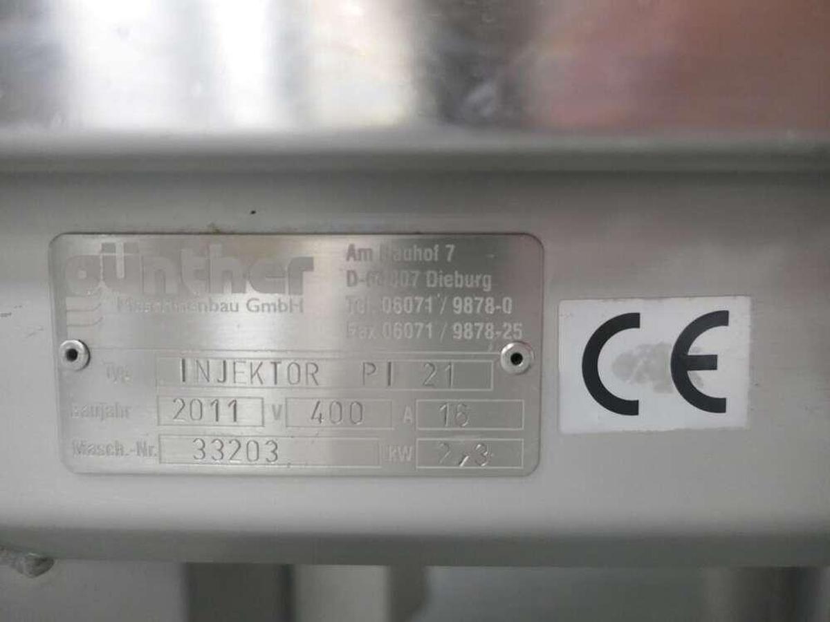Used Günther brine injector